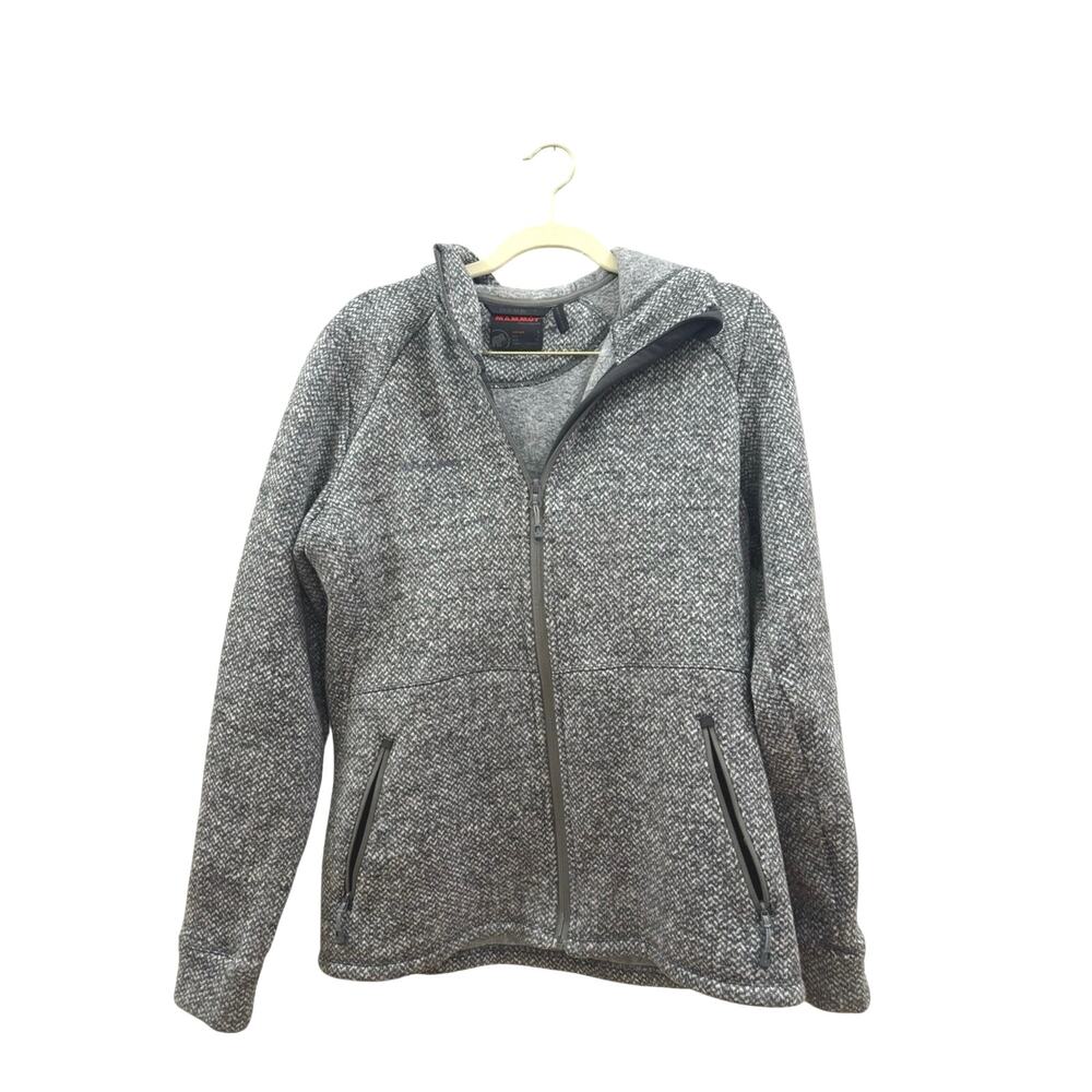 Mammut Gray Heather Full-Zip Fleece Hoodie